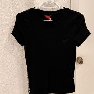 Guess  Black Logo Tee